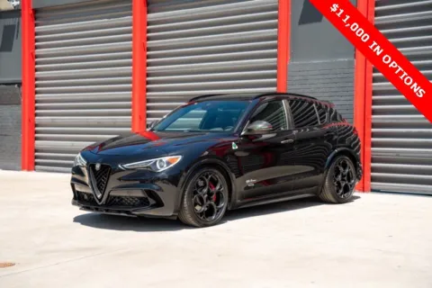 Black 2022 Alfa Romeo Stelvio Quadrifoglio for sale in Hollywood, FL