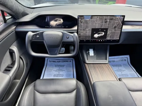 Another view of 2022 Tesla Model S for sale in Hollywood, FL at Gravity Autos Hollywood