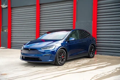 Blue 2023 Tesla Model X Plaid for sale in Hollywood, FL