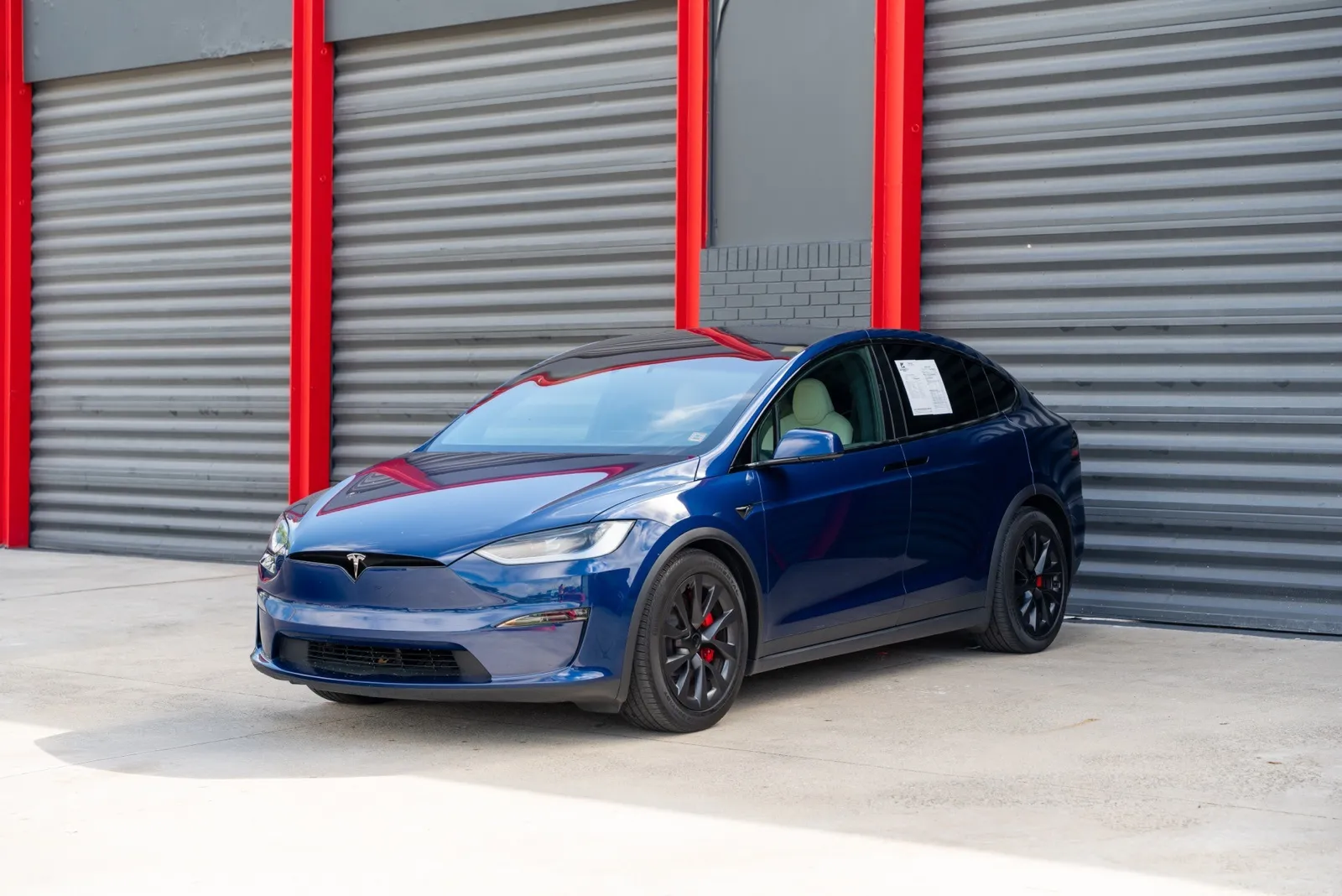 Blue 2023 Tesla Model X Plaid for sale in Hollywood, FL