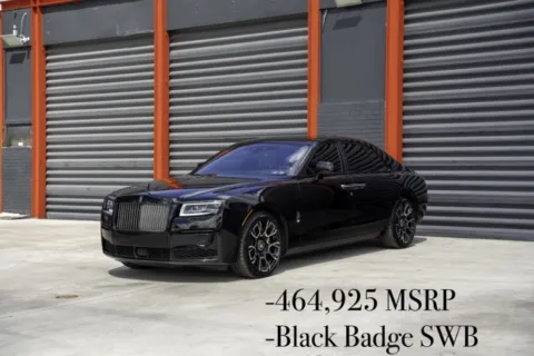 Black 2022 Rolls-Royce Ghost Black Badge for sale in Hollywood, FL