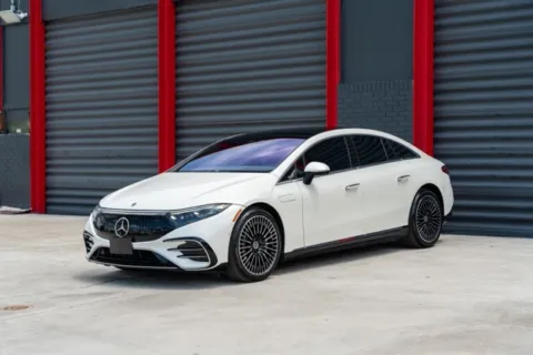 White 2022 Mercedes-Benz EQS 450 for sale in Hollywood, FL