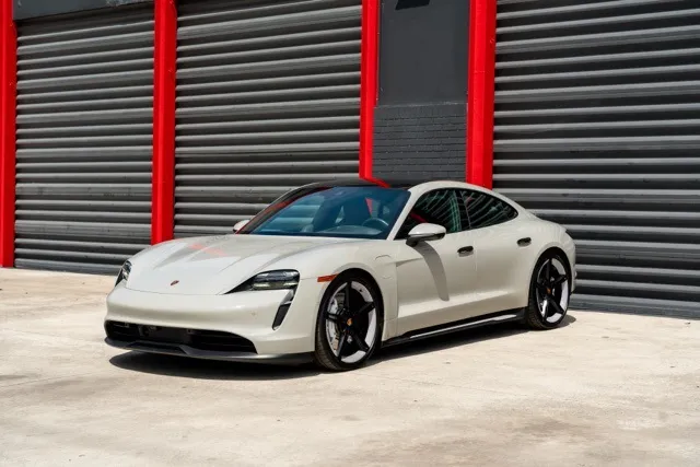 Gray 2024 Porsche Taycan 4S for sale in Hollywood, FL