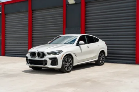 White 2022 BMW X6 xDrive40i for sale in Hollywood, FL