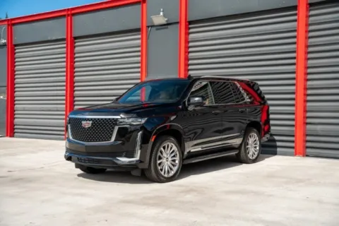 Black 2022 Cadillac Escalade Premium Luxury for sale in Hollywood, FL