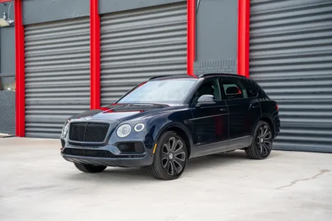 Blue 2020 Bentley Bentayga V8 for sale in Hollywood, FL