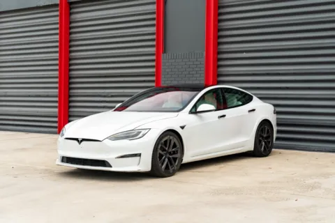 White 2022 Tesla Model S Plaid for sale in Hollywood, FL
