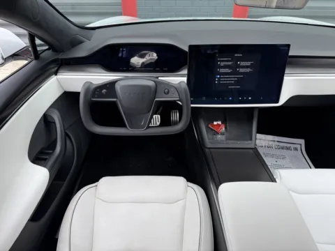 Another view of 2022 Tesla Model S Plaid for sale in Hollywood, FL at Gravity Autos Hollywood