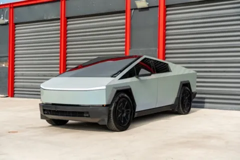 Silver 2025 Tesla Cybertruck for sale in Hollywood, FL