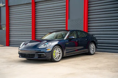 Blue 2020 Porsche Panamera E-Hybrid 4 for sale in Hollywood, FL