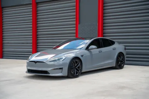 Blue 2022 Tesla Model S Plaid for sale in Hollywood, FL