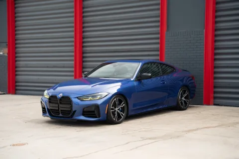 Blue 2021 BMW 4 Series M440i xDrive for sale in Hollywood, FL