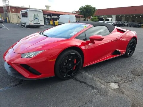 Red 2022 Lamborghini Huracan EVO for sale in Hollywood, FL