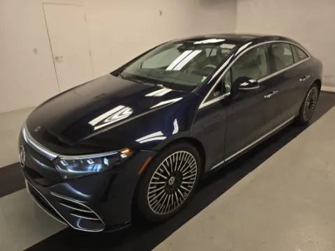Blue 2022 Mercedes-Benz EQS 450 for sale in Hollywood, FL