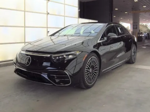 Black 2022 Mercedes-Benz EQS 450 for sale in Hollywood, FL