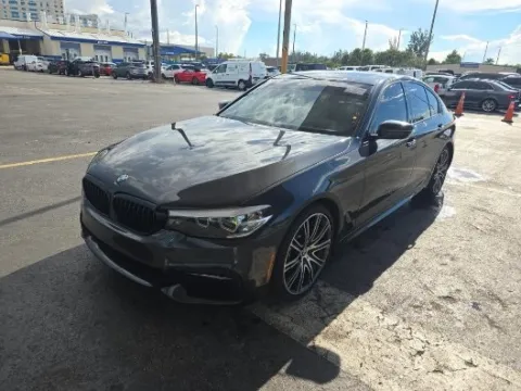 Gray 2018 BMW 5 Series 540i for sale in Hollywood, FL