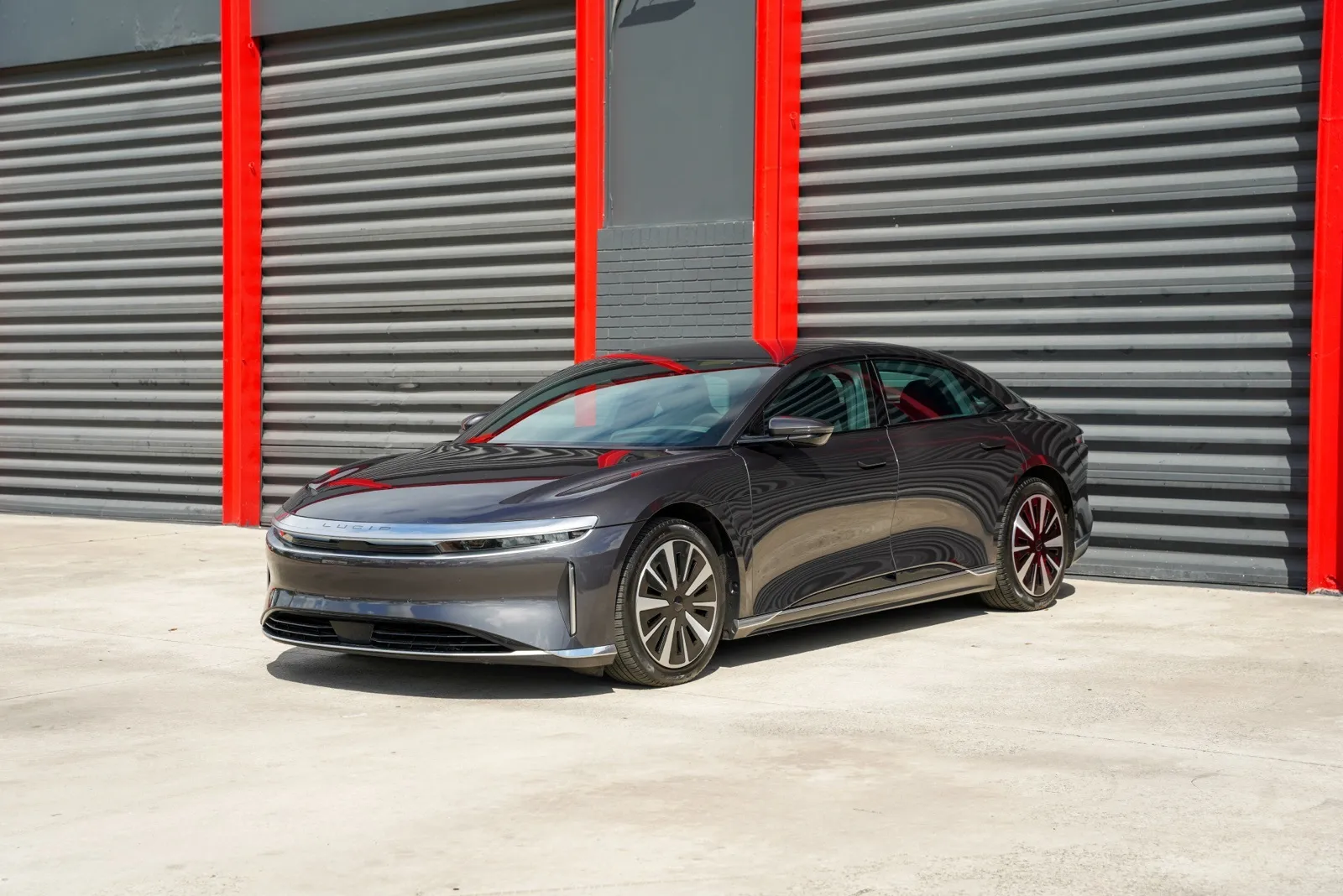 Gray 2023 Lucid Air Pure for sale in Hollywood, FL