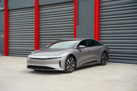 Gray 2023 Lucid Air Pure for sale in Hollywood, FL