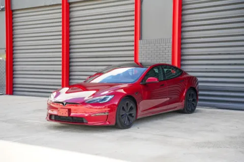Red 2023 Tesla Model S for sale in Hollywood, FL