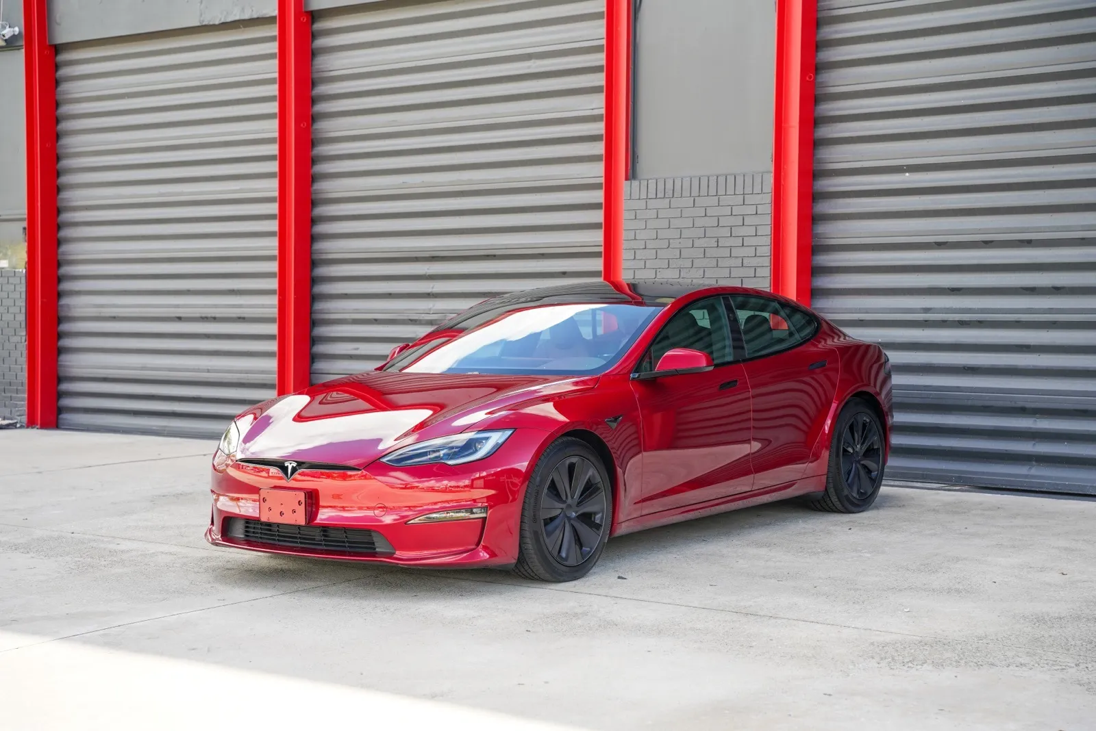 Red 2023 Tesla Model S for sale in Hollywood, FL
