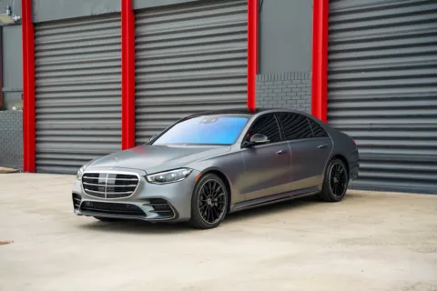 Gray 2023 Mercedes-Benz S-Class S 580 for sale in Hollywood, FL