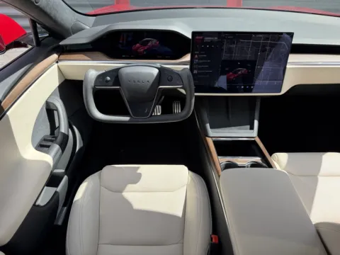 Another view of 2022 Tesla Model S for sale in Hollywood, FL at Gravity Autos Hollywood