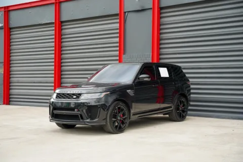 Black 2018 Land Rover Range Rover Sport SVR for sale in Hollywood, FL