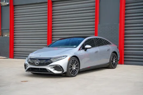 Silver 2022 Mercedes-Benz EQS 450 for sale in Hollywood, FL