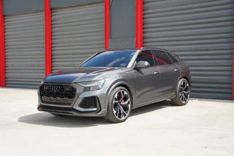 Gray 2021 Audi RS Q8 4.0T for sale in Hollywood, FL