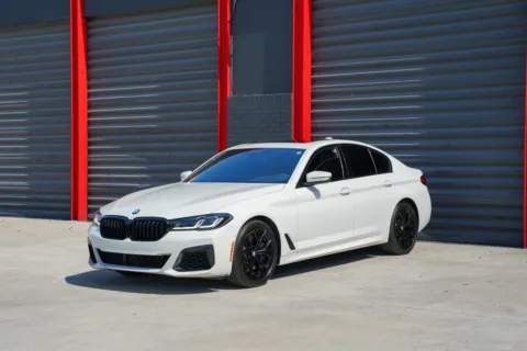 White 2022 BMW 5 Series 540i for sale in Hollywood, FL
