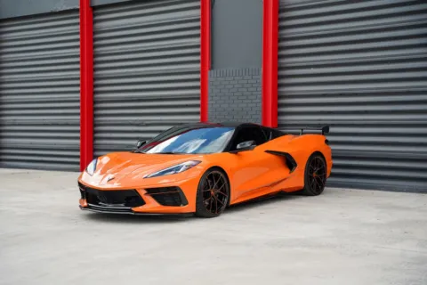 Orange 2022 Chevrolet Corvette Stingray for sale in Hollywood, FL