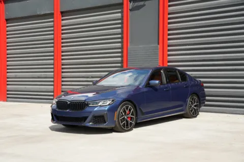 Blue 2022 BMW 5 Series 540i for sale in Hollywood, FL