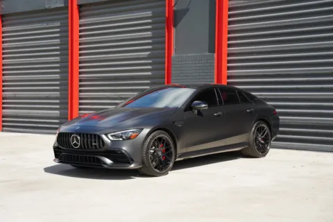 Gray 2022 Mercedes-Benz AMG GT 53 for sale in Hollywood, FL