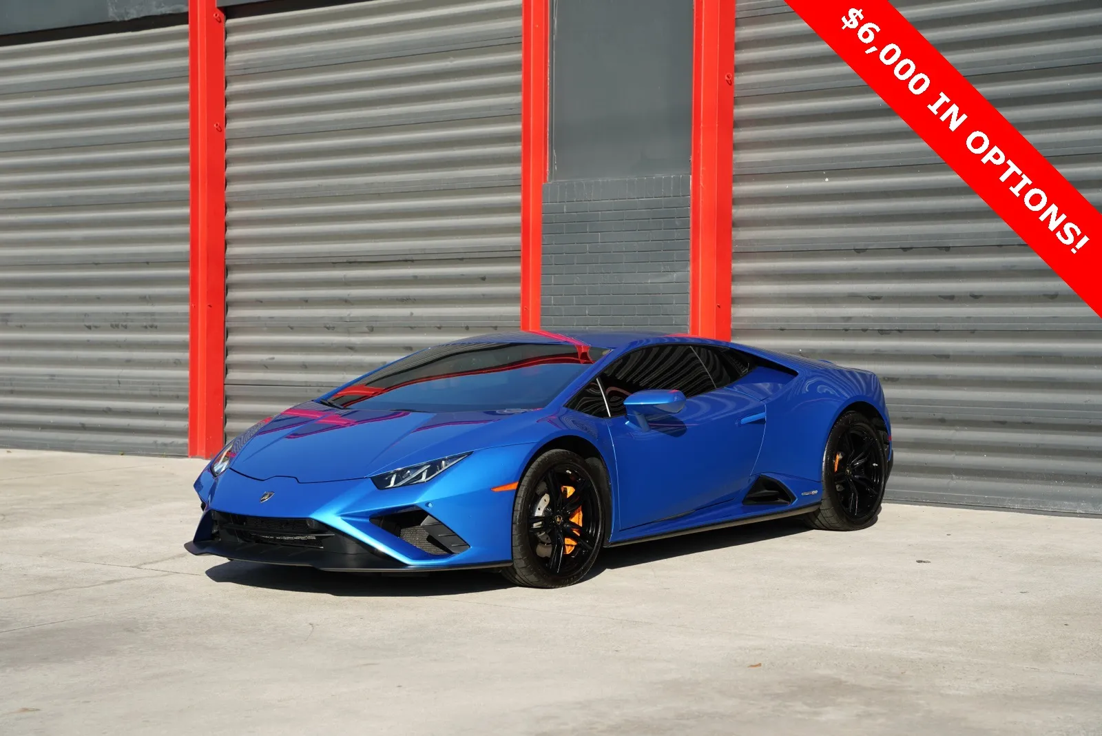 リバティウォーク　メタリックブルー Used 2020 Lamborghini Huracan EVO for sale in Hollywood, FL at