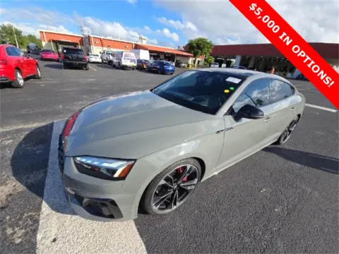 Gray 2021 Audi S5 Sportback Prestige for sale in Hollywood, FL