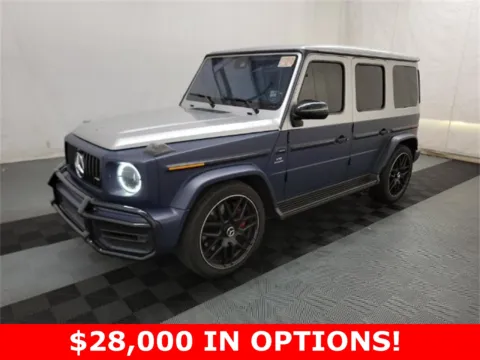 Blue 2020 Mercedes-Benz G-Class G 63 AMG for sale in Hollywood, FL