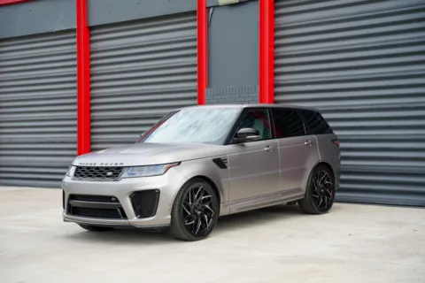 Silver 2021 Land Rover Range Rover Sport SVR for sale in Hollywood, FL