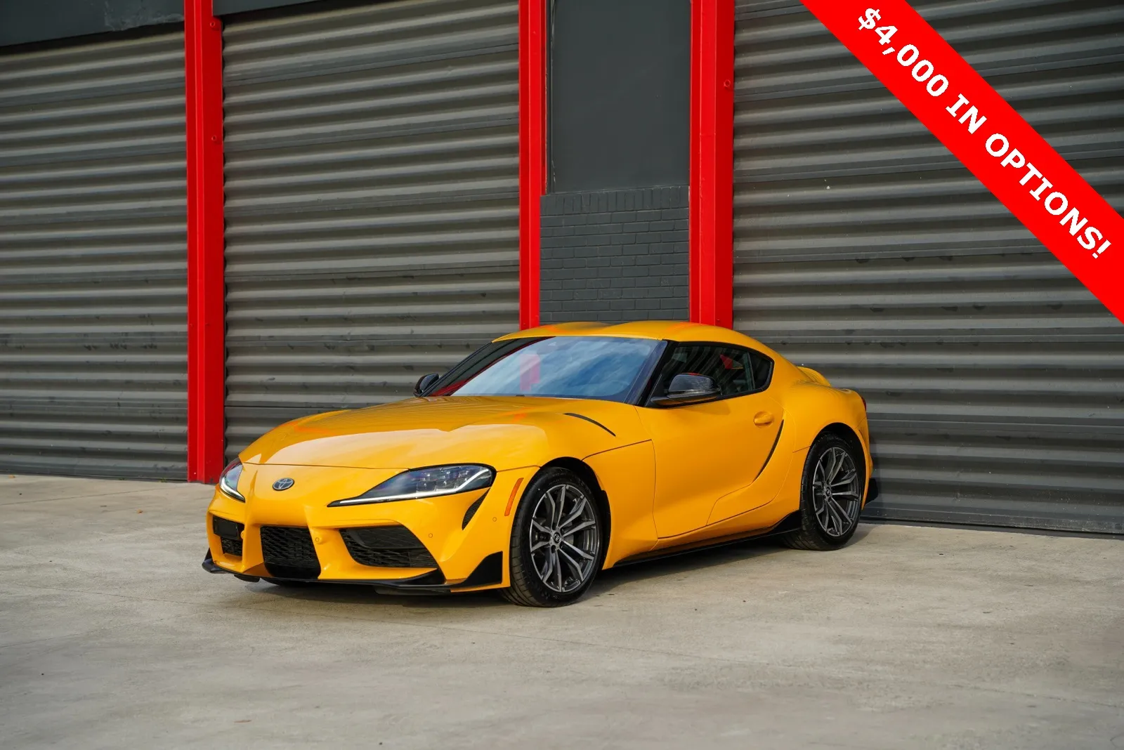 Yellow 2021 Toyota Supra 2.0 for sale in Hollywood, FL