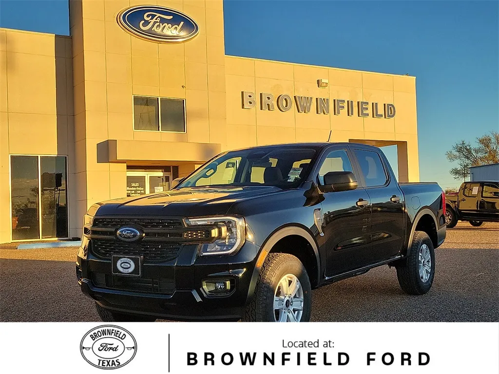 Black 2025 Ford Ranger XL for sale in Brownfield, TX