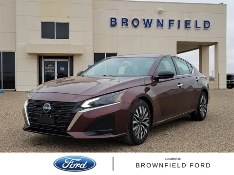 Red 2024 Nissan Altima 2.5 SV for sale in Brownfield, TX