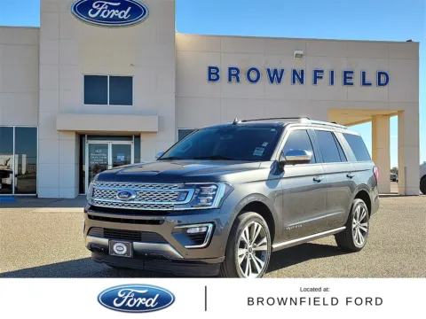 Gray 2021 Ford Expedition Platinum for sale in Brownfield, TX