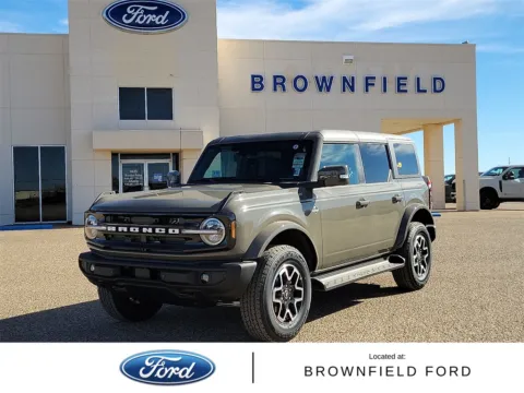 Gray 2025 Ford Bronco Outer Banks for sale in Brownfield, TX
