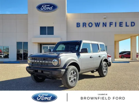 Gray 2025 Ford Bronco Big Bend for sale in Brownfield, TX