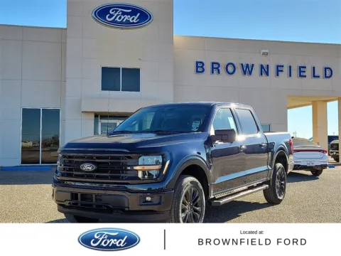 Blue 2025 Ford F-150 XLT for sale in Brownfield, TX