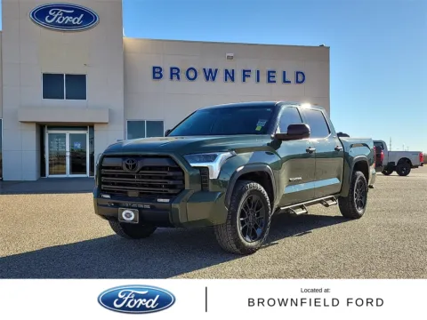 Green 2023 Toyota Tundra SR5 for sale in Brownfield, TX