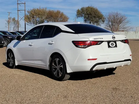 Another view of 2022 Nissan Sentra SV for sale in Brownfield, TX at Brownfield Ford
