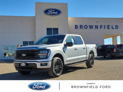 Silver 2025 Ford F-150 XLT for sale in Brownfield, TX