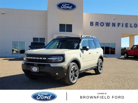 Brown 2025 Ford Bronco Sport Outer Banks for sale in Brownfield, TX
