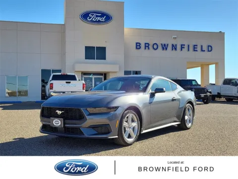 Gray 2026 Ford Mustang EcoBoost for sale in Brownfield, TX