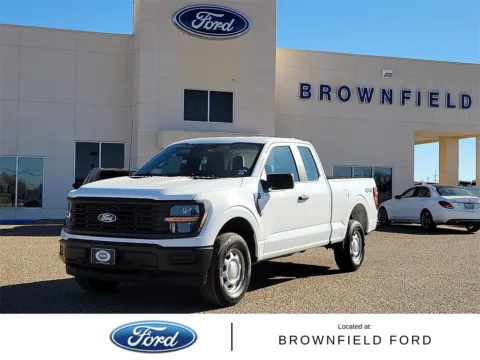 White 2025 Ford F-150 XL for sale in Brownfield, TX